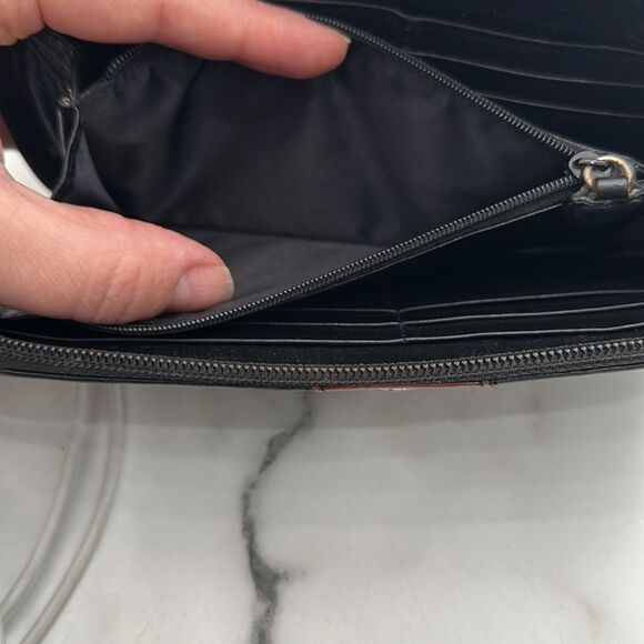 Brighton Leather Zip Around Wallet - Picture 8 of 9